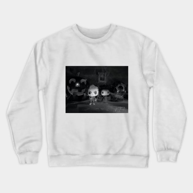 Betelgeuse & Lydia Deetz Crewneck Sweatshirt by Vera T.